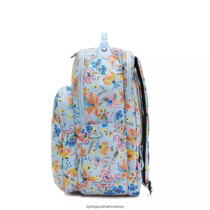 \"Bags\" Seoul Extra Large Printed 17\" Laptop Backpack 4ZZH455 Kipling Women Wild Flowers