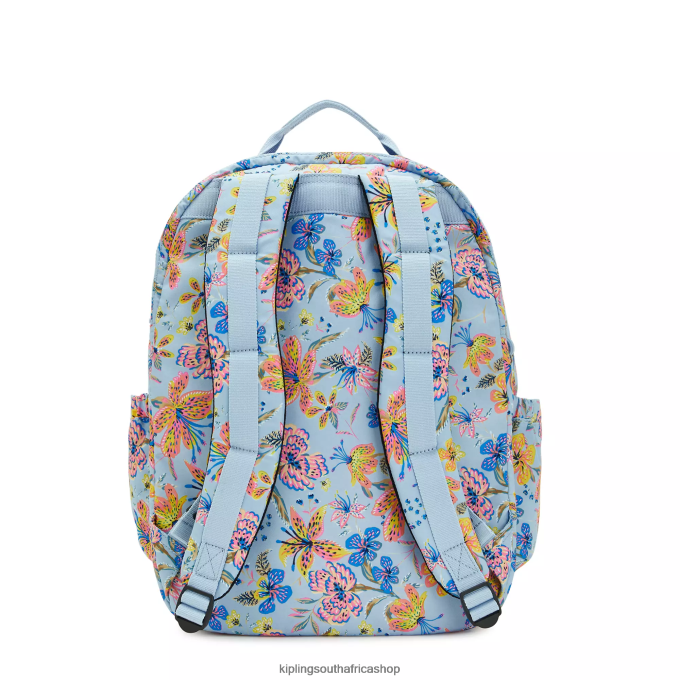 \"Bags\" Seoul Extra Large Printed 17\" Laptop Backpack 4ZZH455 Kipling Women Wild Flowers