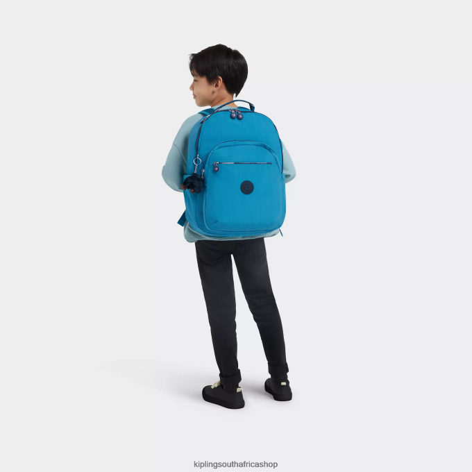 \"Bags\" Seoul Large 15\" Laptop Backpack 4ZZH427 Kipling Women Green Cool