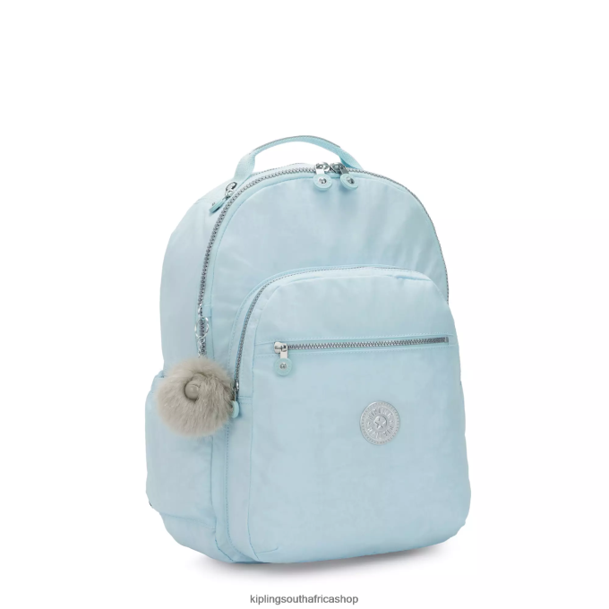 \"Bags\" Seoul Large 15\" Laptop Backpack 4ZZH431 Kipling Women Bridal Blue