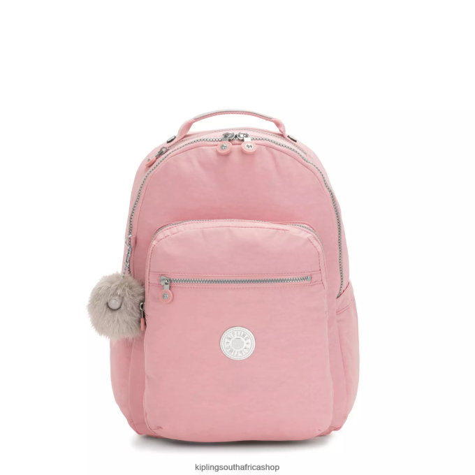 "Bags" Seoul Large 15" Laptop Backpack 4ZZH432 Kipling Women Bridal Rose