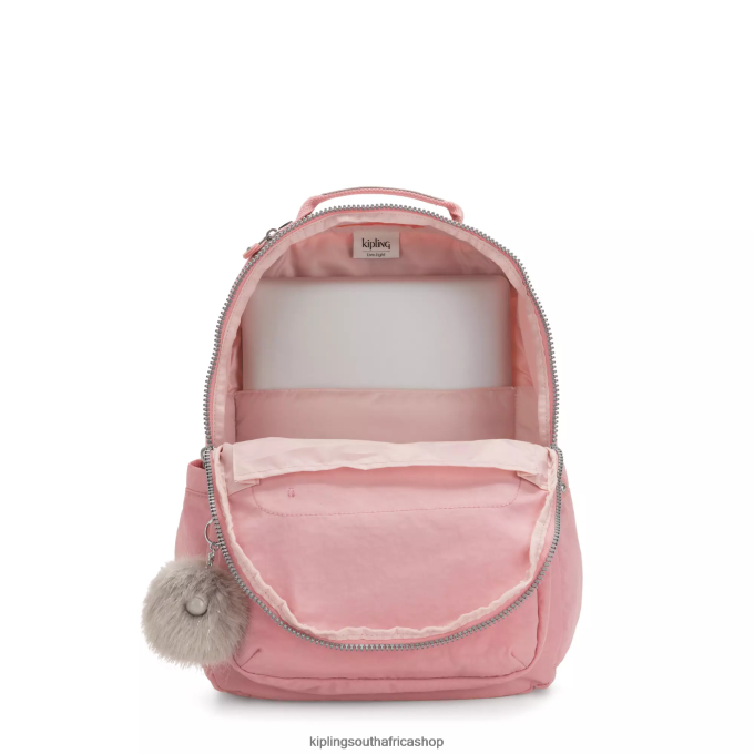 \"Bags\" Seoul Large 15\" Laptop Backpack 4ZZH432 Kipling Women Bridal Rose