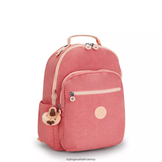 \"Bags\" Seoul Large 15\" Laptop Backpack 4ZZH433 Kipling Women Joyous Pink