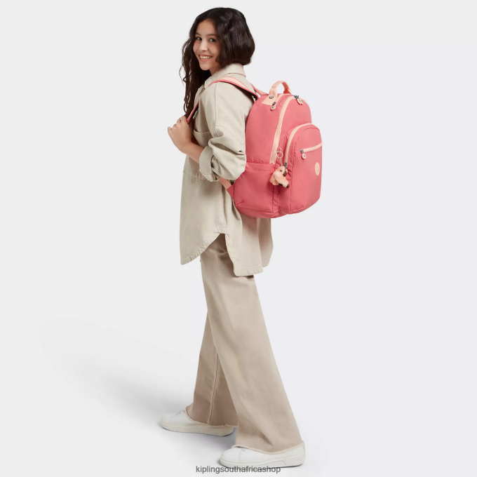 \"Bags\" Seoul Large 15\" Laptop Backpack 4ZZH433 Kipling Women Joyous Pink