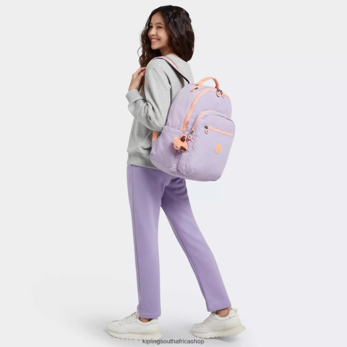 \"Bags\" Seoul Large 15\" Laptop Backpack 4ZZH434 Kipling Women Endless Lilac C