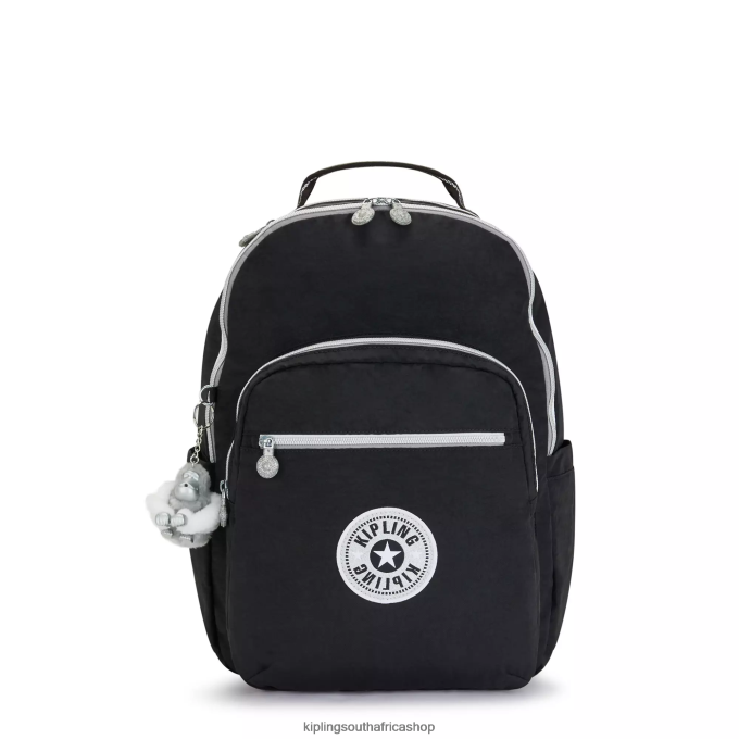 "Bags" Seoul Large 15" Laptop Backpack 4ZZH442 Kipling Women True Black Fun