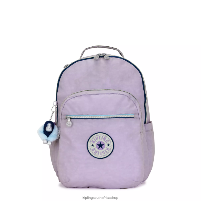 "Bags" Seoul Large 15" Laptop Backpack 4ZZH445 Kipling Women Endless Lilac Fun
