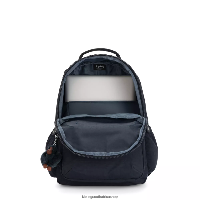\"Bags\" Seoul Large 15\" Laptop Backpack 4ZZH470 Kipling Women True Blue Tonal
