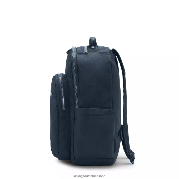 \"Bags\" Seoul Large 15\" Laptop Backpack 4ZZH470 Kipling Women True Blue Tonal