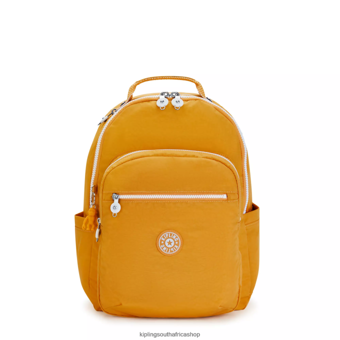"Bags" Seoul Large 15" Laptop Backpack 4ZZH472 Kipling Women Rapid Yellow