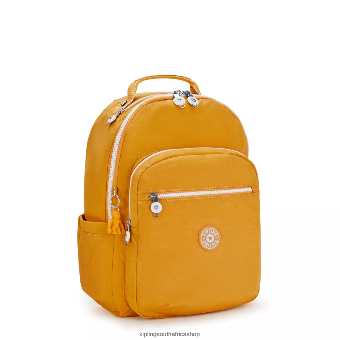 \"Bags\" Seoul Large 15\" Laptop Backpack 4ZZH472 Kipling Women Rapid Yellow