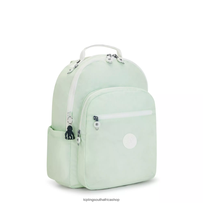 \"Bags\" Seoul Large 15\" Laptop Backpack 4ZZH473 Kipling Women Airy Green