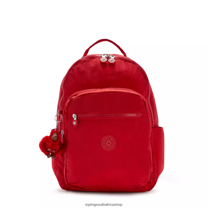 "Bags" Seoul Large 15" Laptop Backpack 4ZZH474 Kipling Women Cherry Tonal