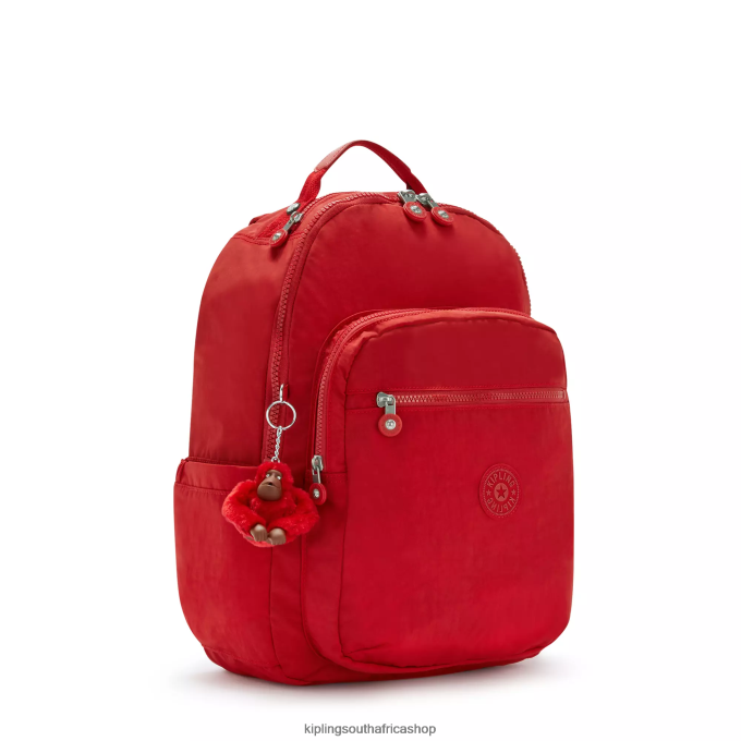 \"Bags\" Seoul Large 15\" Laptop Backpack 4ZZH474 Kipling Women Cherry Tonal