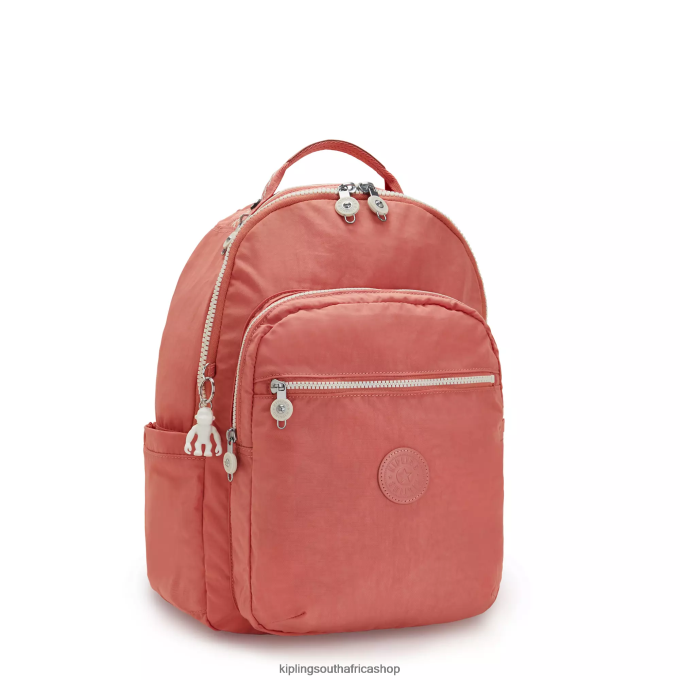 \"Bags\" Seoul Large 15\" Laptop Backpack 4ZZH475 Kipling Women Vintage Pink