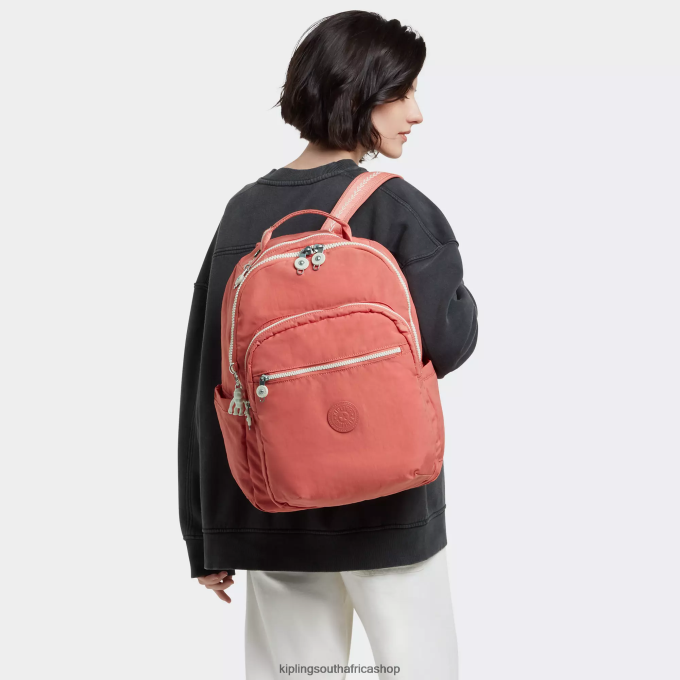 \"Bags\" Seoul Large 15\" Laptop Backpack 4ZZH475 Kipling Women Vintage Pink