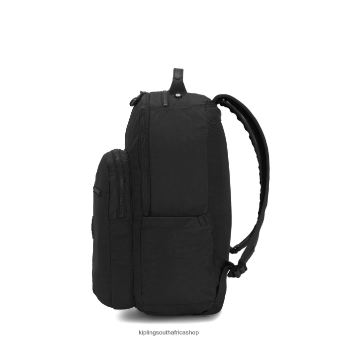 \"Bags\" Seoul Large 15\" Laptop Backpack 4ZZH476 Kipling Women True Black Tonal