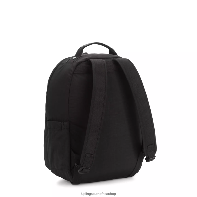 \"Bags\" Seoul Large 15\" Laptop Backpack 4ZZH476 Kipling Women True Black Tonal