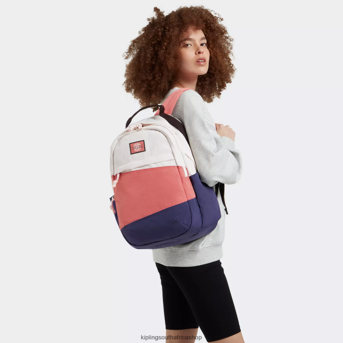 \"Bags\" Xavi 15\" Laptop Backpack 4ZZH484 Kipling Women Ultimate Navy Block