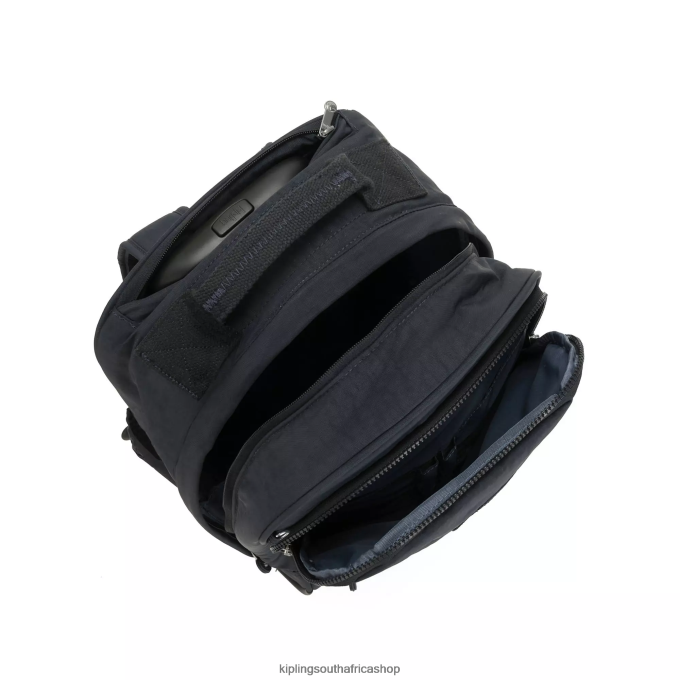 \"Bags\" Gaze Large Rolling Backpack 4ZZH493 Kipling Women True Blue Tonal