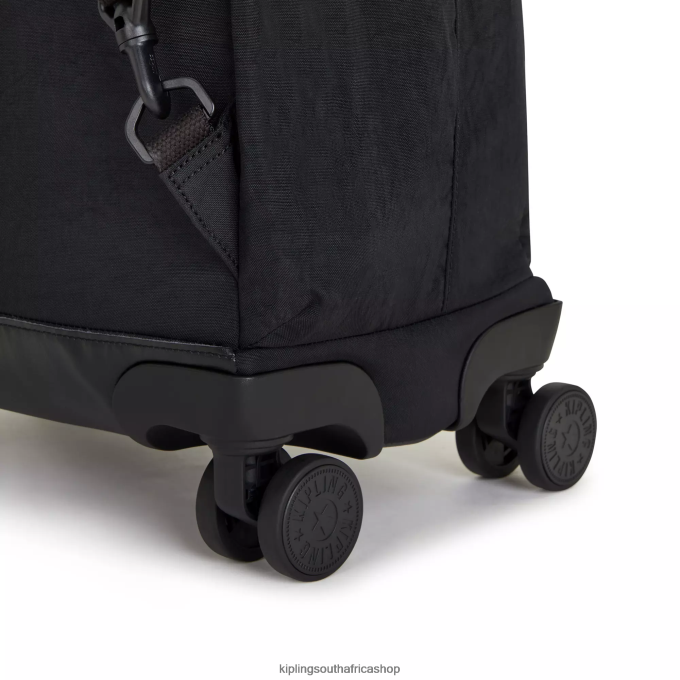 \"Bags\" New Zea 15\" Laptop Rolling Backpack 4ZZH481 Kipling Women Black Tonal