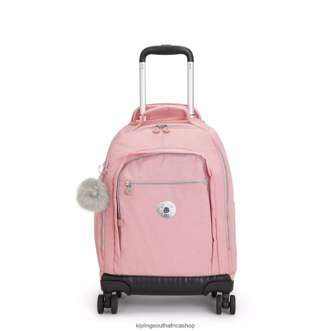 "Bags" New Zea 15" Laptop Rolling Backpack 4ZZH482 Kipling Women Bridal Rose