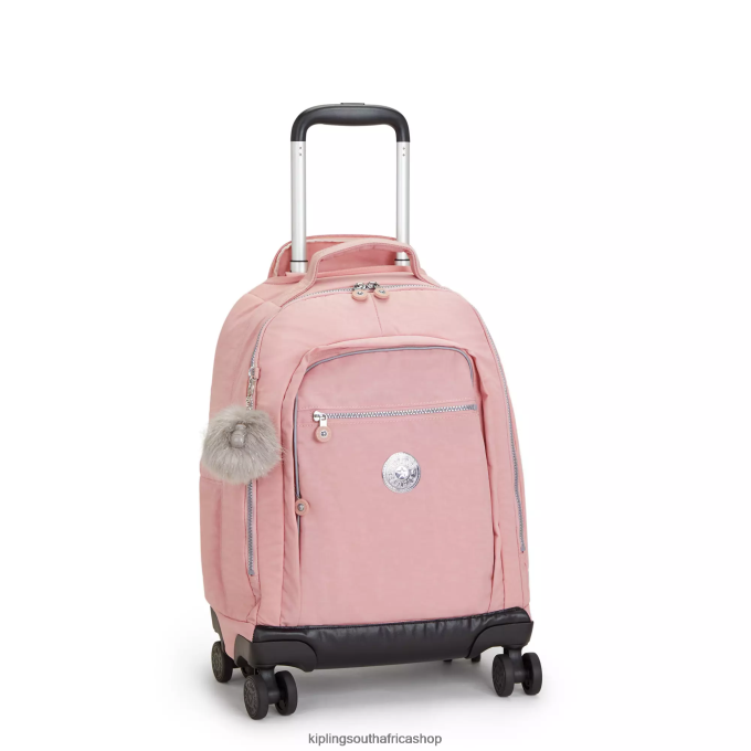 \"Bags\" New Zea 15\" Laptop Rolling Backpack 4ZZH482 Kipling Women Bridal Rose