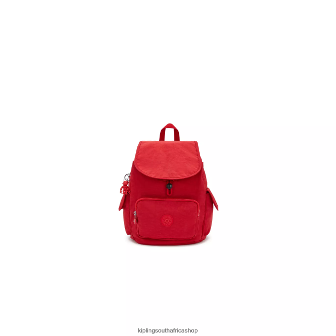 "Bags" City Pack Small Backpack 4ZZH409 Kipling Women Red Rouge