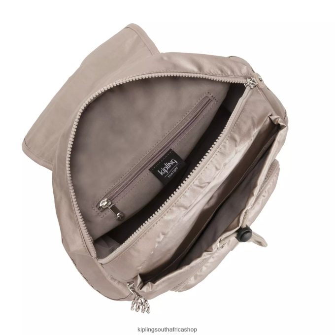 \"Bags\" City Pack Small Metallic Backpack 4ZZH381 Kipling Women Metallic Glow