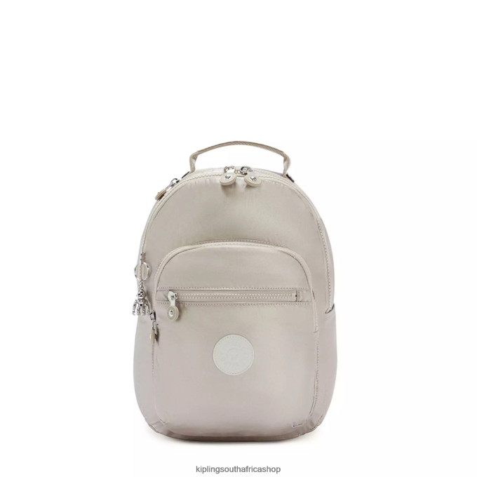 "Bags" Seoul Small Metallic Tablet Backpack 4ZZH418 Kipling Women Metallic Glow