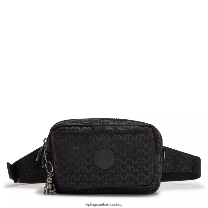 "Bags" Abanu Multi Printed Convertible Crossbody Bag 4ZZH188 Kipling Women Signature Embossed