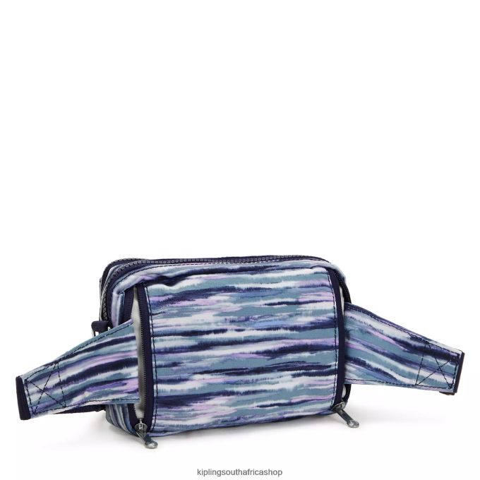 \"Bags\" Abanu Multi Printed Convertible Crossbody Bag 4ZZH319 Kipling Women Brush Stripes