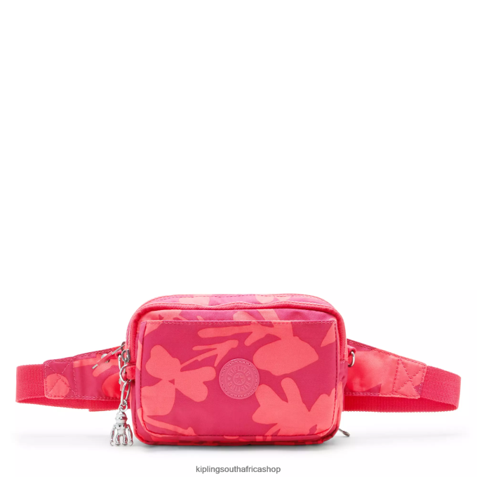 "Bags" Abanu Multi Printed Convertible Crossbody Bag 4ZZH320 Kipling Women Coral Flower