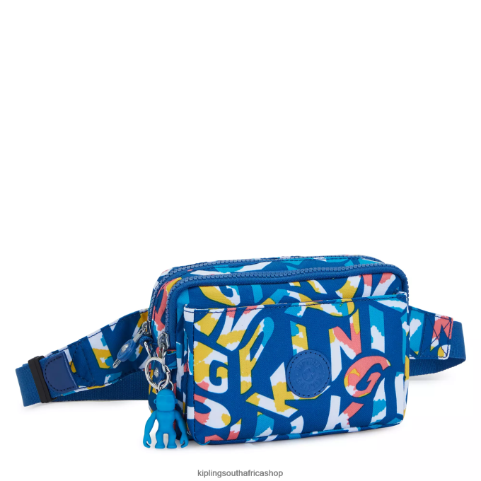 \"Bags\" Abanu Multi Printed Convertible Crossbody Bag 4ZZH321 Kipling Women Neon