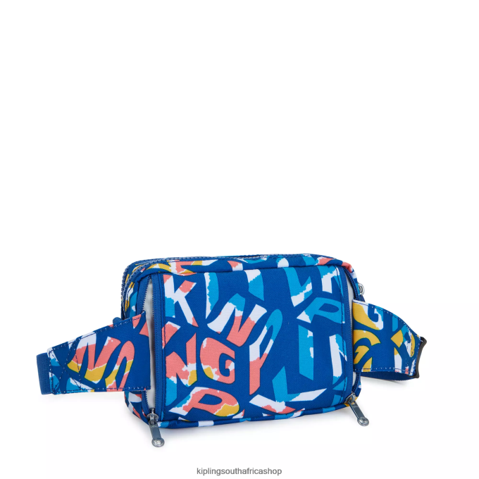 \"Bags\" Abanu Multi Printed Convertible Crossbody Bag 4ZZH321 Kipling Women Neon