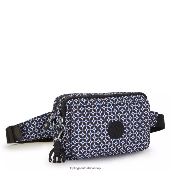 \"Bags\" Abanu Multi Printed Convertible Crossbody Bag 4ZZH322 Kipling Women Blackish Tile