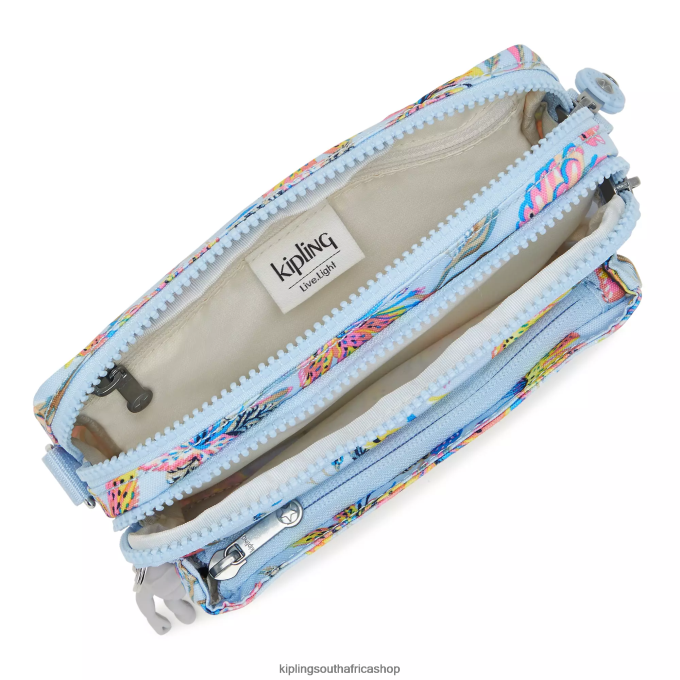 \"Bags\" Abanu Multi Printed Convertible Crossbody Bag 4ZZH323 Kipling Women Wild Flowers