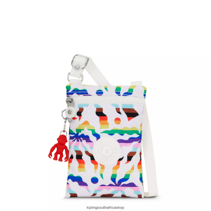"Bags" Afia Lite Printed Mini Crossbody Bag 4ZZH36 Kipling Women Rainbow Palm