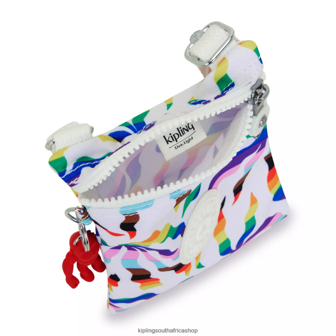 \"Bags\" Afia Lite Printed Mini Crossbody Bag 4ZZH36 Kipling Women Rainbow Palm
