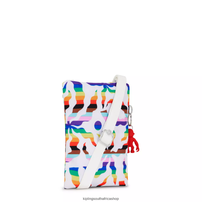 \"Bags\" Afia Lite Printed Mini Crossbody Bag 4ZZH36 Kipling Women Rainbow Palm