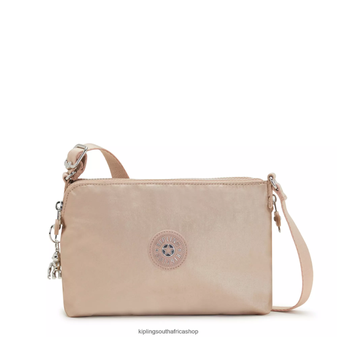 "Bags" Boyd Metallic Crossbody Bag 4ZZH211 Kipling Women Gold Charm Metallic
