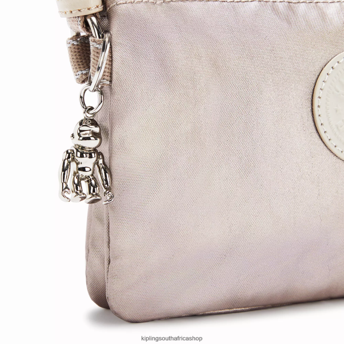 \"Bags\" Creativity XB Metallic Crossbody Bag 4ZZH232 Kipling Women Metallic Glow