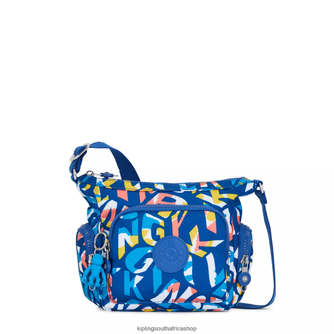 "Bags" Gabbie Mini Printed Crossbody Bag 4ZZH139 Kipling Women Neon