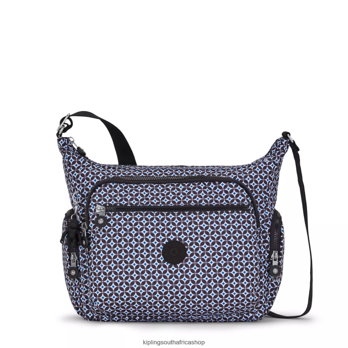 "Bags" Gabbie Printed Crossbody Bag 4ZZH142 Kipling Women Blackish Tile