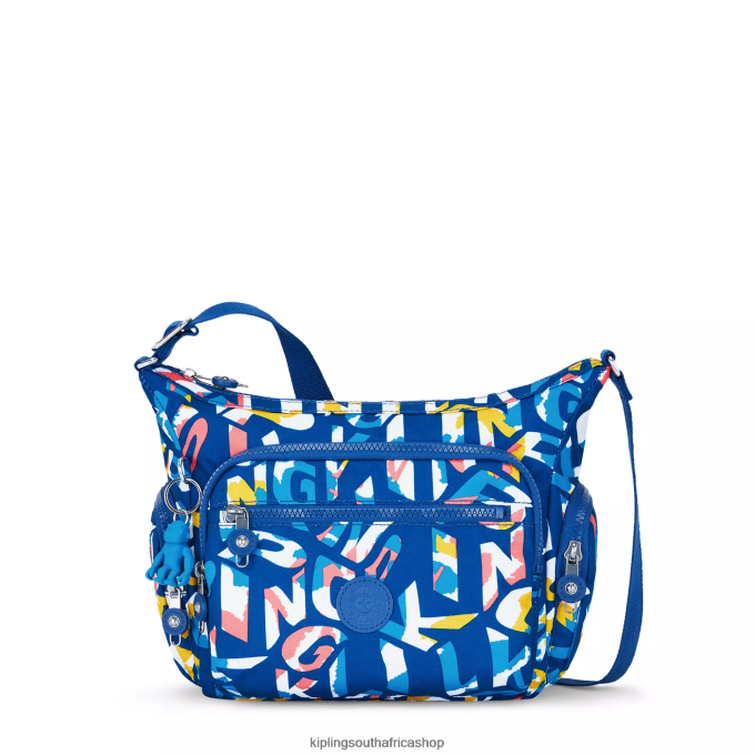 "Bags" Gabbie Small Printed Crossbody Bag 4ZZH146 Kipling Women Neon