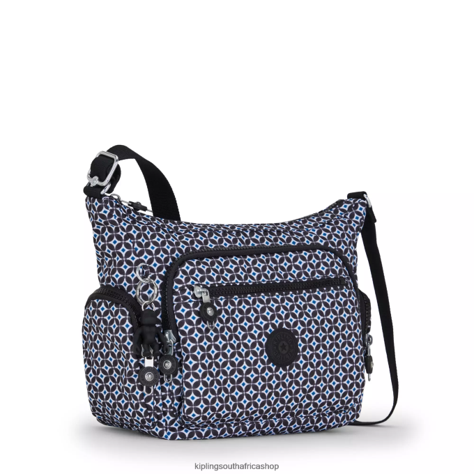 \"Bags\" Gabbie Small Printed Crossbody Bag 4ZZH147 Kipling Women Blackish Tile
