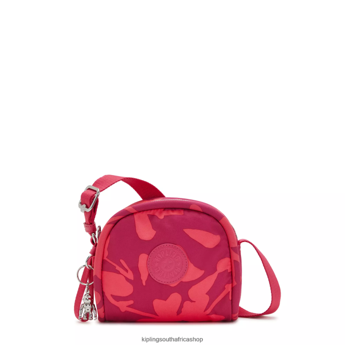 "Bags" Jesper Printed Crossbody Bag 4ZZH189 Kipling Women Coral Flowers