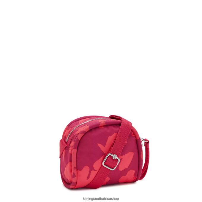 \"Bags\" Jesper Printed Crossbody Bag 4ZZH189 Kipling Women Coral Flowers