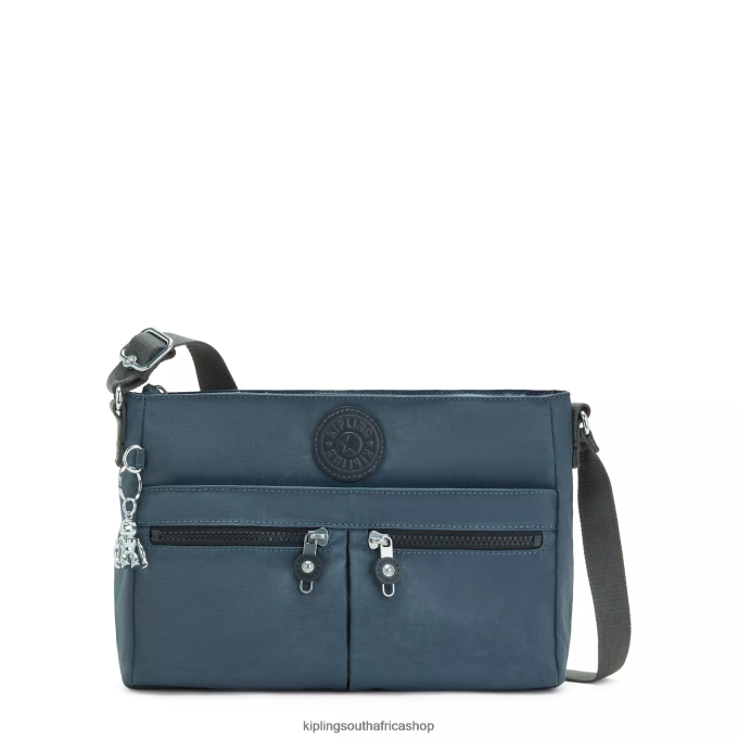 "Bags" New Angie Crossbody Bag 4ZZH166 Kipling Women Nocturnal Grey