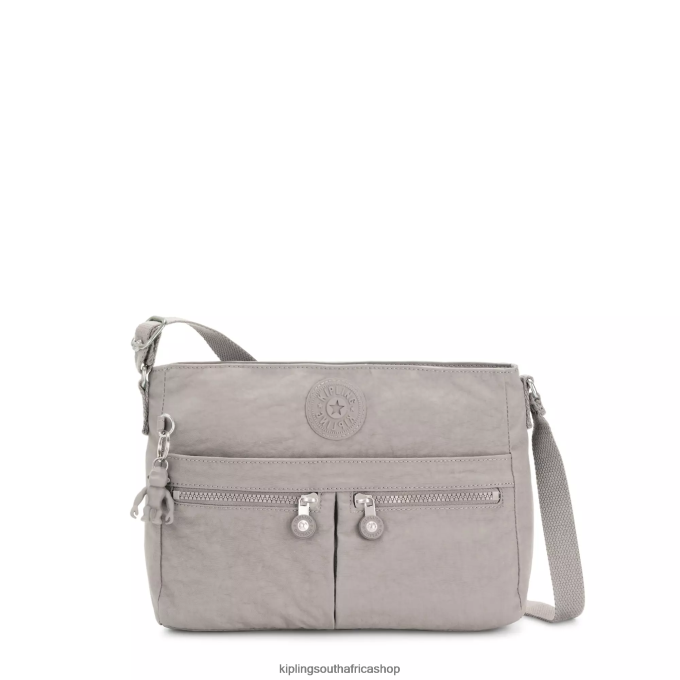 "Bags" New Angie Crossbody Bag 4ZZH167 Kipling Women Grey Gris